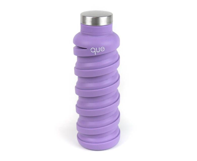 Складная питьевая бутылка Que The Collapsible Bottle 592 мл (Violet Purple)