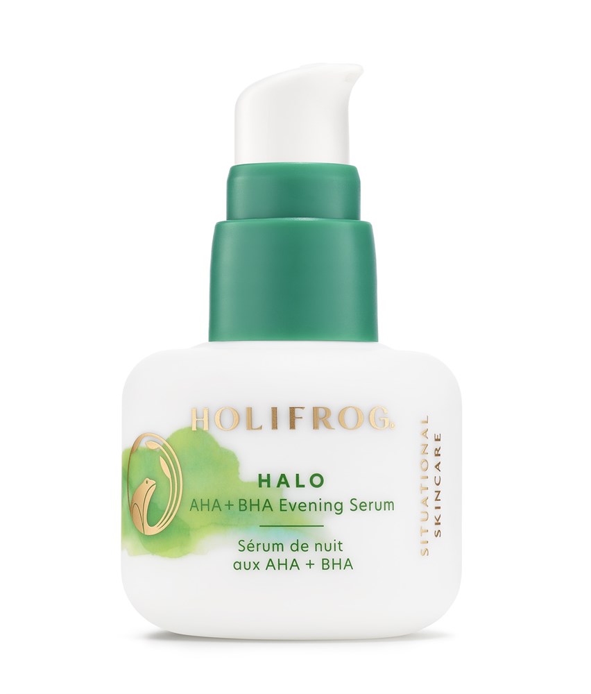 фото Ночная сыворотка с кислотами holifrog halo aha + bha evening serum, 30 мл