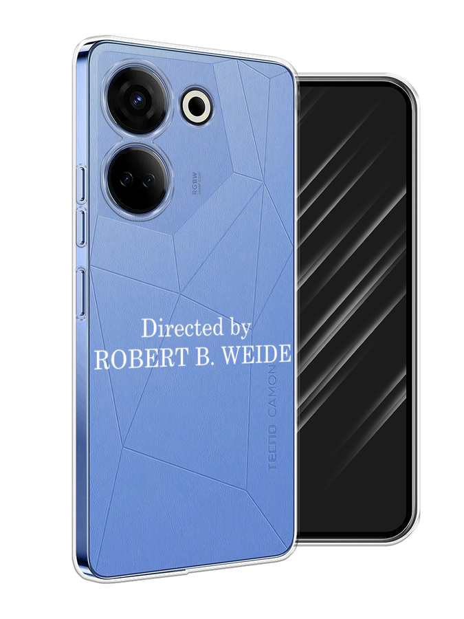 

Чехол Awog на Tecno Camon 20 Pro 4G "Robert B Weide", Прозрачный