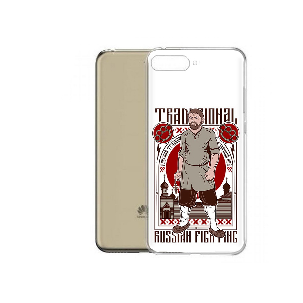 

Чехол MyPads Tocco для Honor 7A Pro Традициональный мужчина (PT114064.46.173), Прозрачный, Tocco
