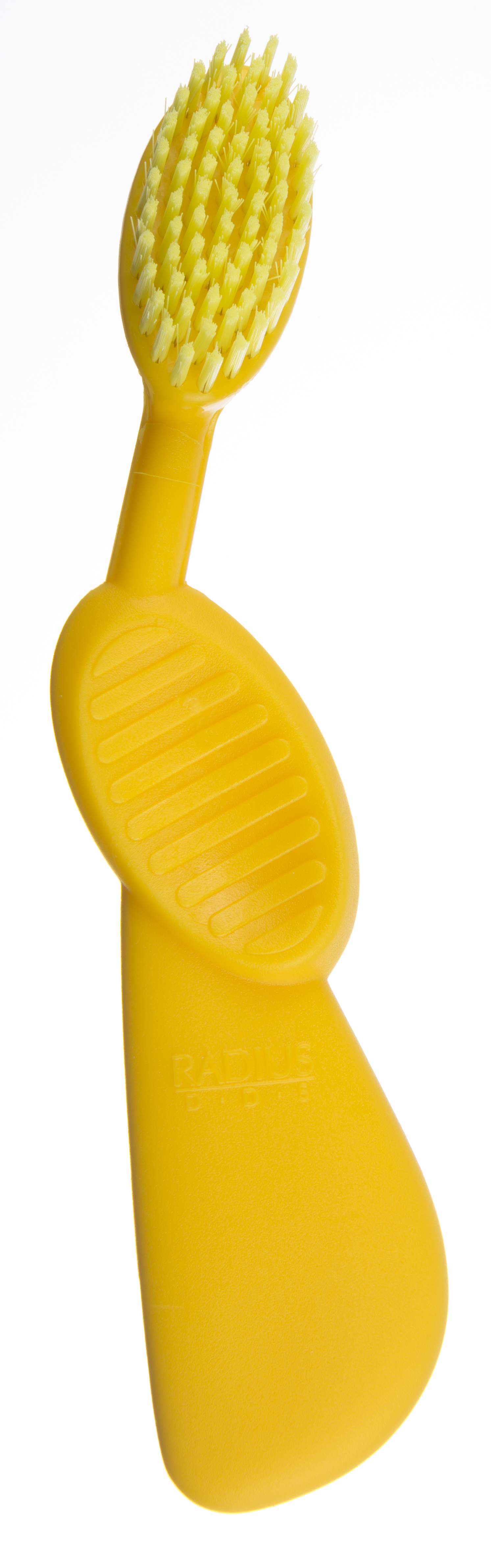 фото Зубная щетка radius для правшей «flex brush» (желтый/желтый)