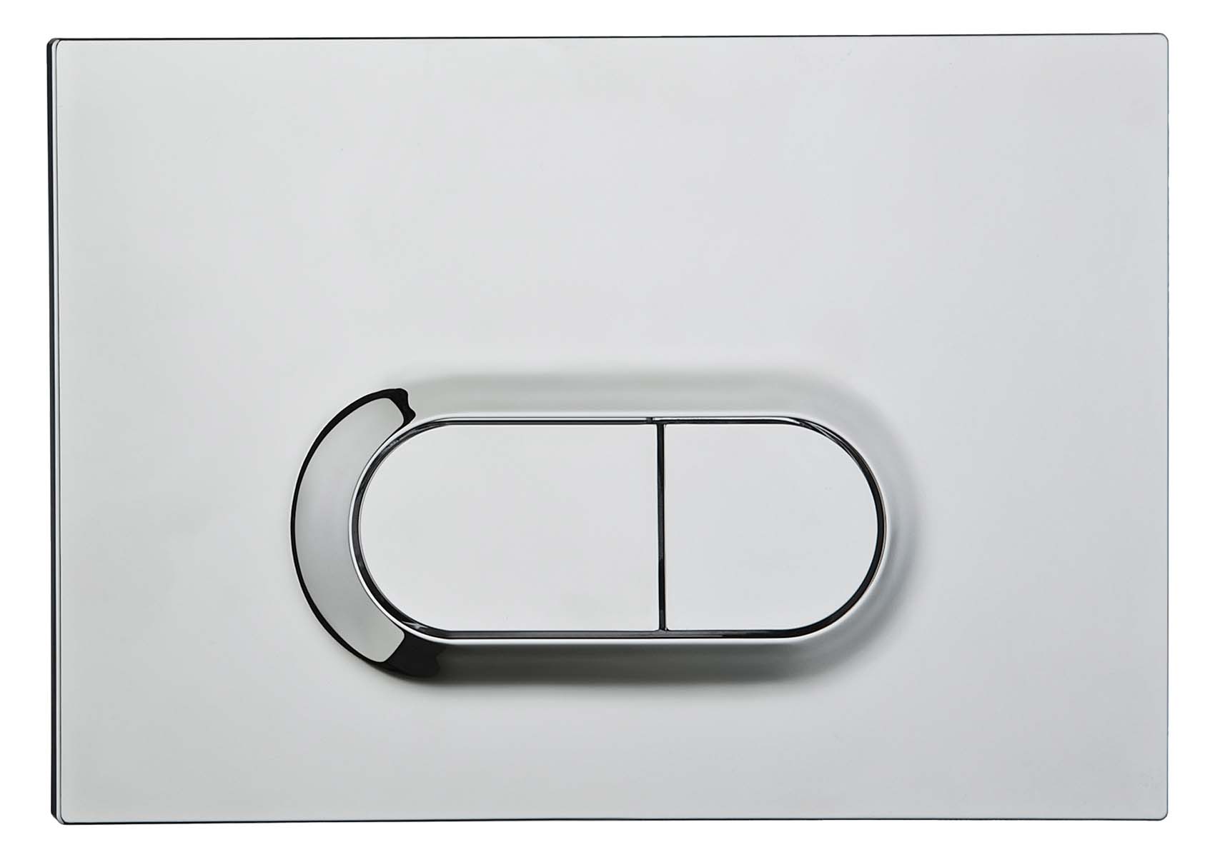 Клавиша смыва Vitra Loop для инсталляций 742-XXXX, глянцевый хром 740-0580 плитка vitra marmori холодный греж 30x60 см