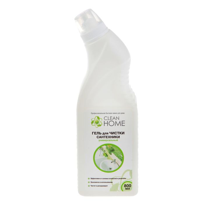 

Гель для чистки сантехники Clean home,800 мл