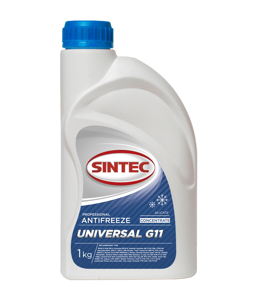фото Антифриз sintec синий готовый антифриз 1кг 800302
