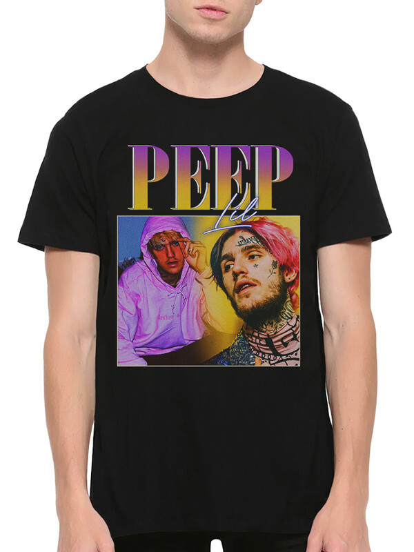 фото Футболка мужская design heroes lil peep черная s