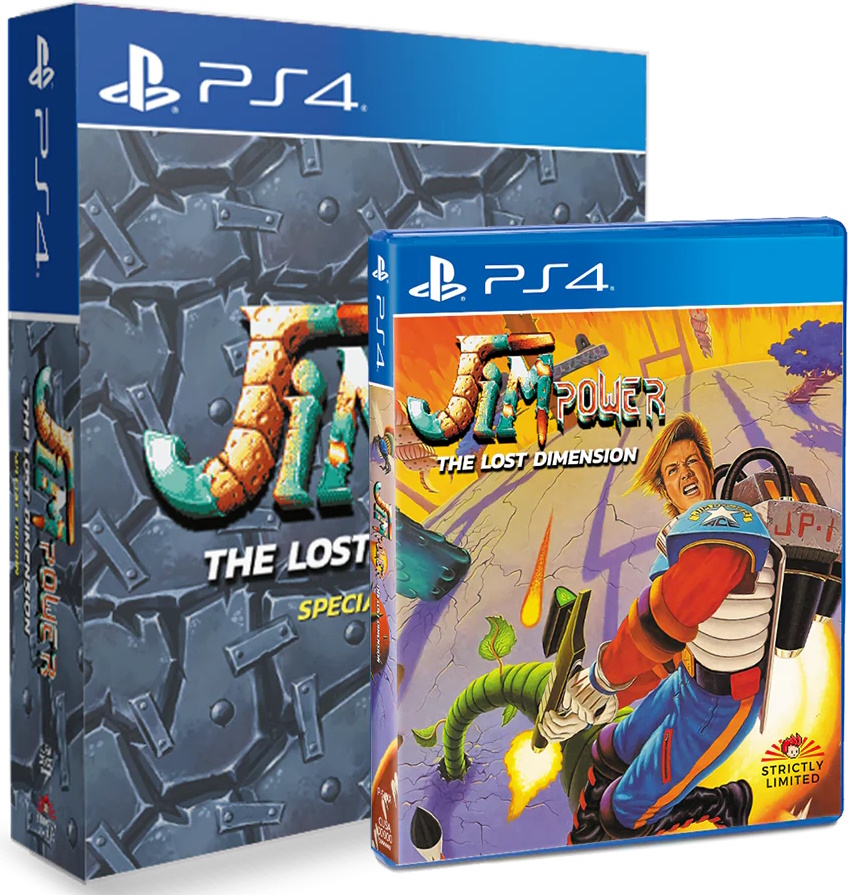 

Игра Jim Power: The Lost Dimension Special (PlayStation 4, полностью на иностранном языке), Jim Power: The Lost Dimension Special