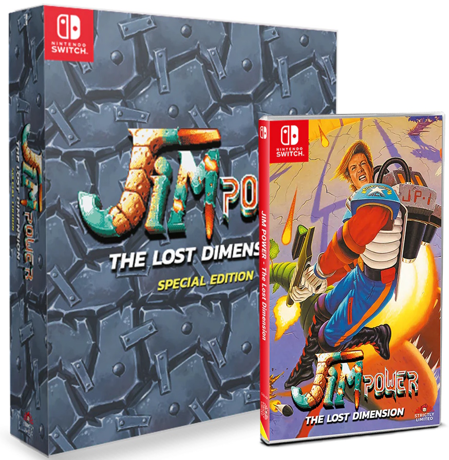 

Игра Jim Power: The Lost Dimension (Nintendo Switch, полностью на иностранном языке), Jim Power: The Lost Dimension
