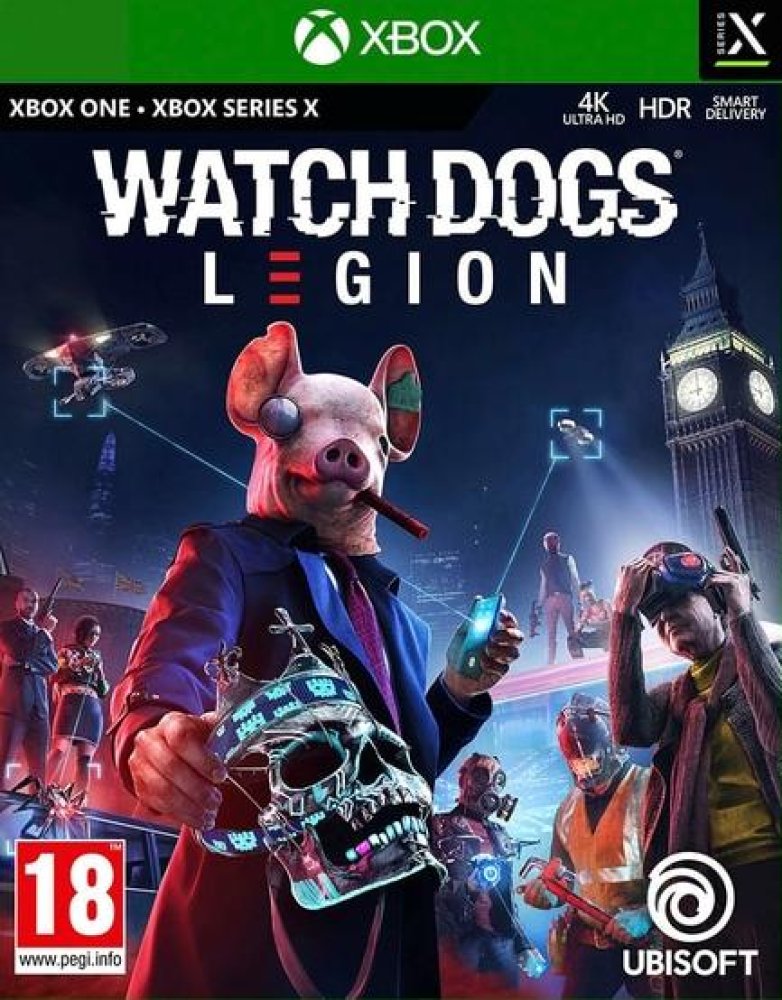 

Игра Watch Dogs: Legion (Xbox One, полностью на иностранном языке), Watch Dogs: Legion