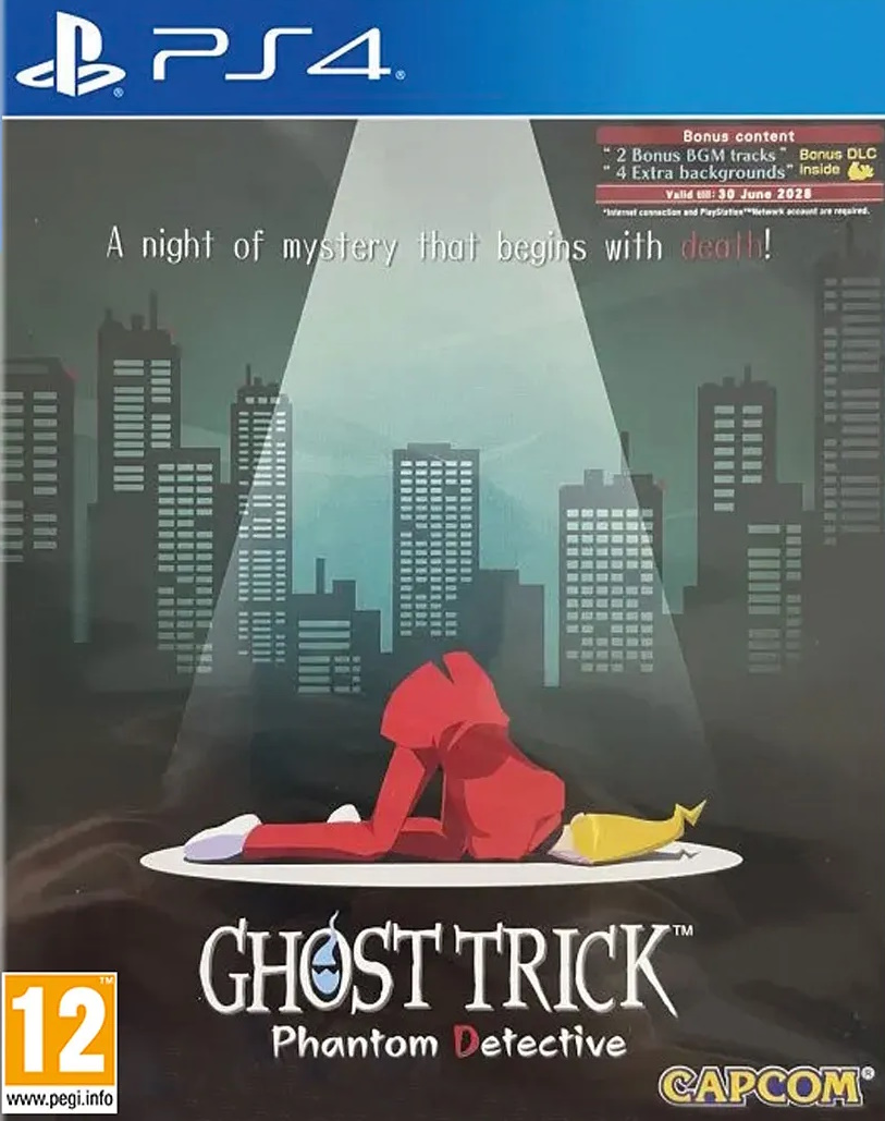 Игра Ghost Trick: Phantom Detective (PlayStation 4, полностью на иностранном языке)