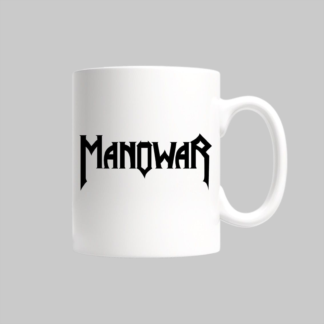 

Кружка Manowar Мановар рок атрибутика