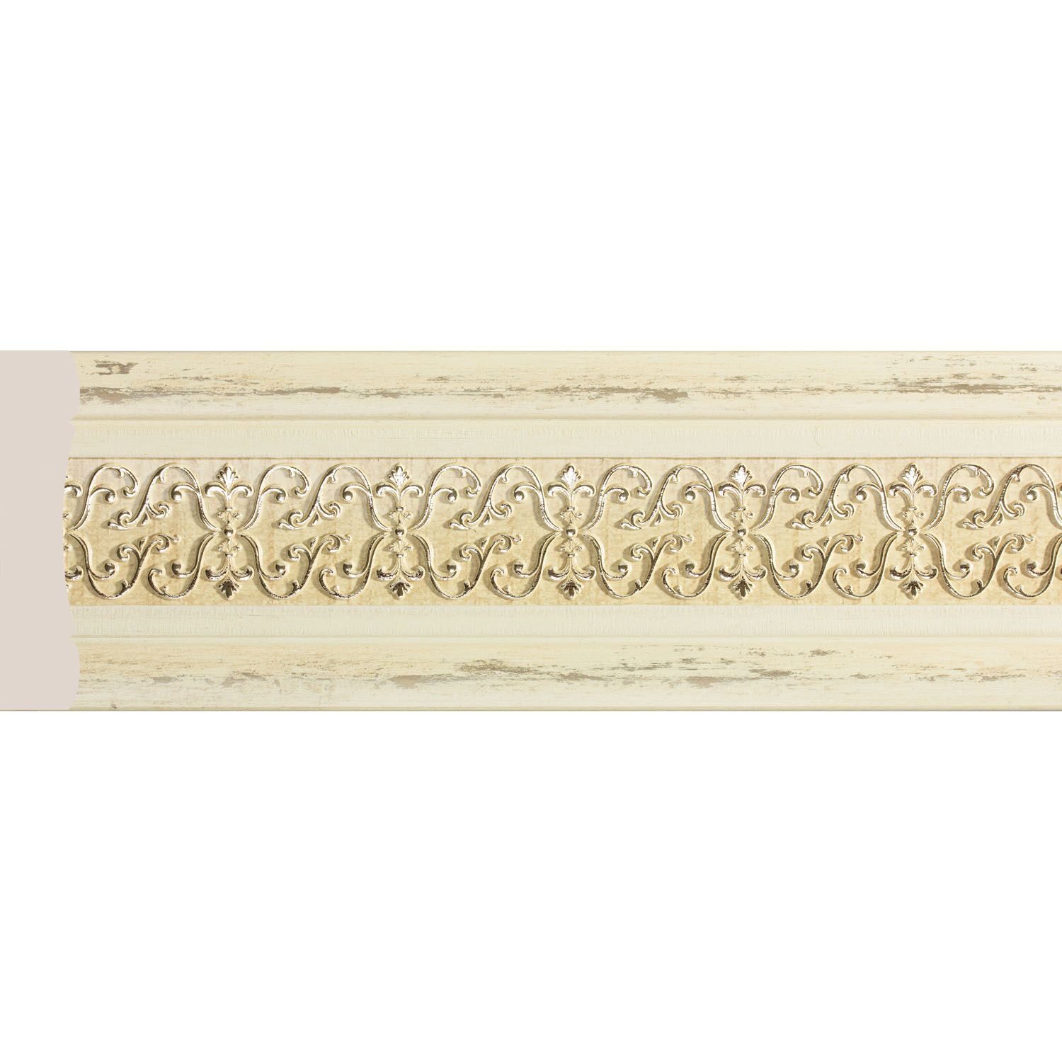 

Багет Cosca, Молдинг 120, бежевый с патиной, 162-1028
