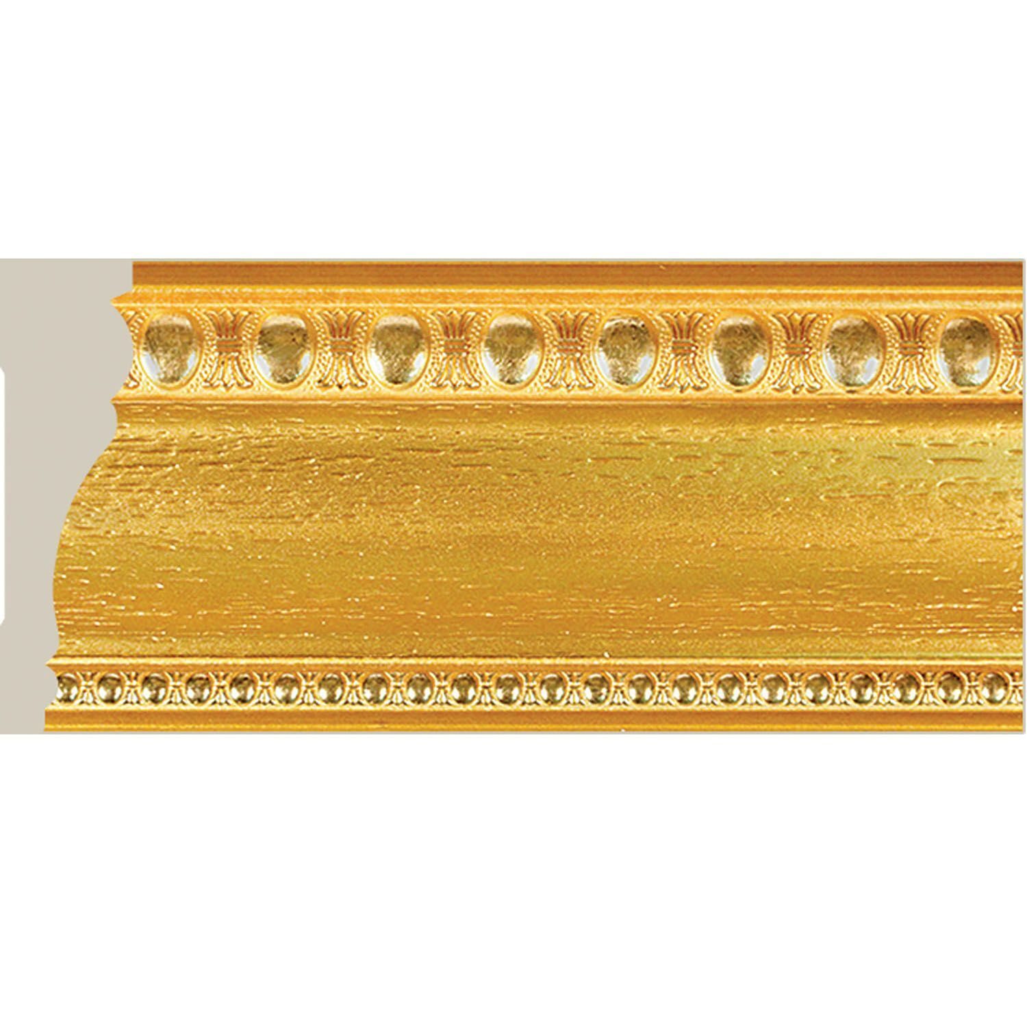 

Багет Cosca Плинтус потолочный 60, золотой, T1060/GS2