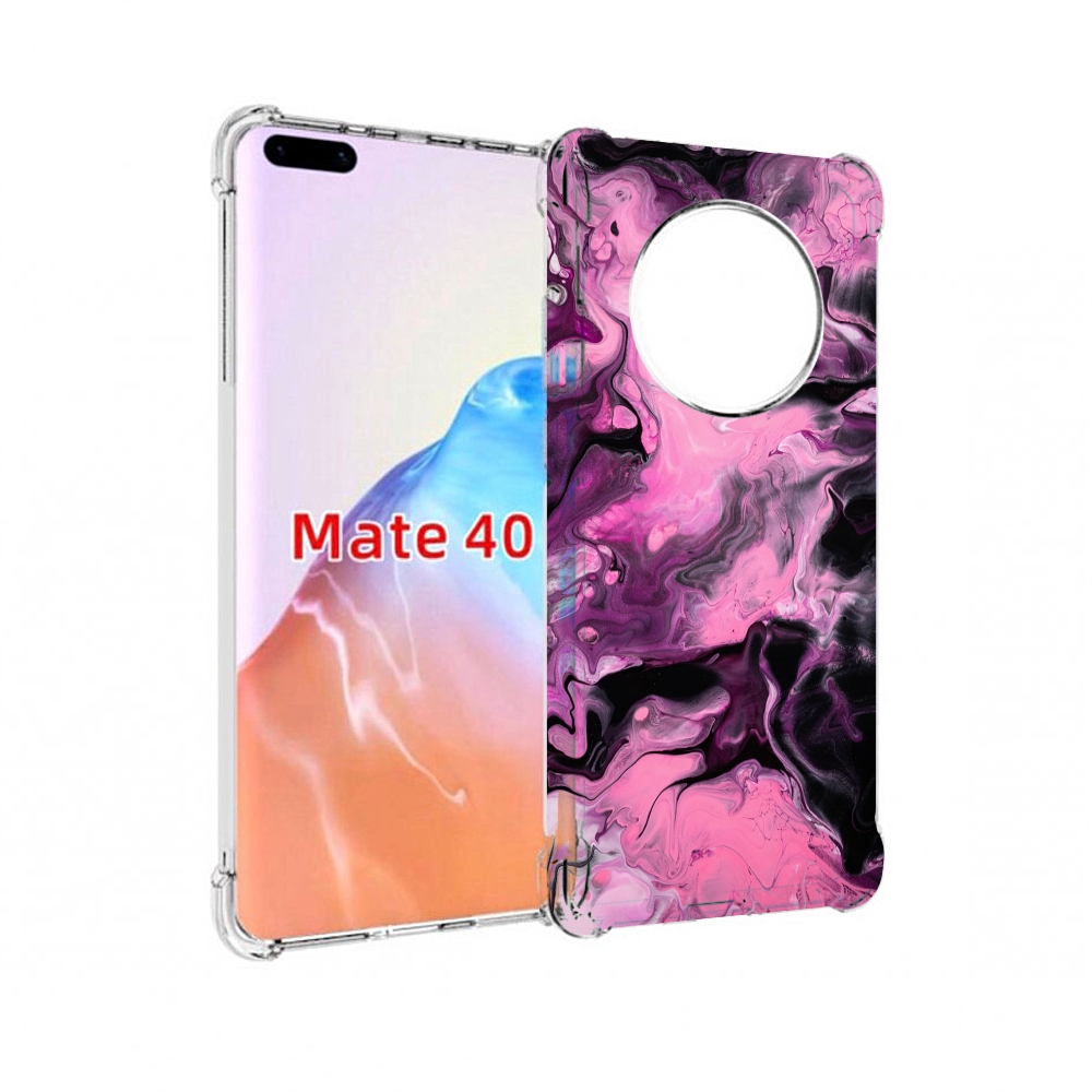 

Чехол MyPads Tocco для Huawei Mate 40 смешивание-фиолетового, Прозрачный, Tocco