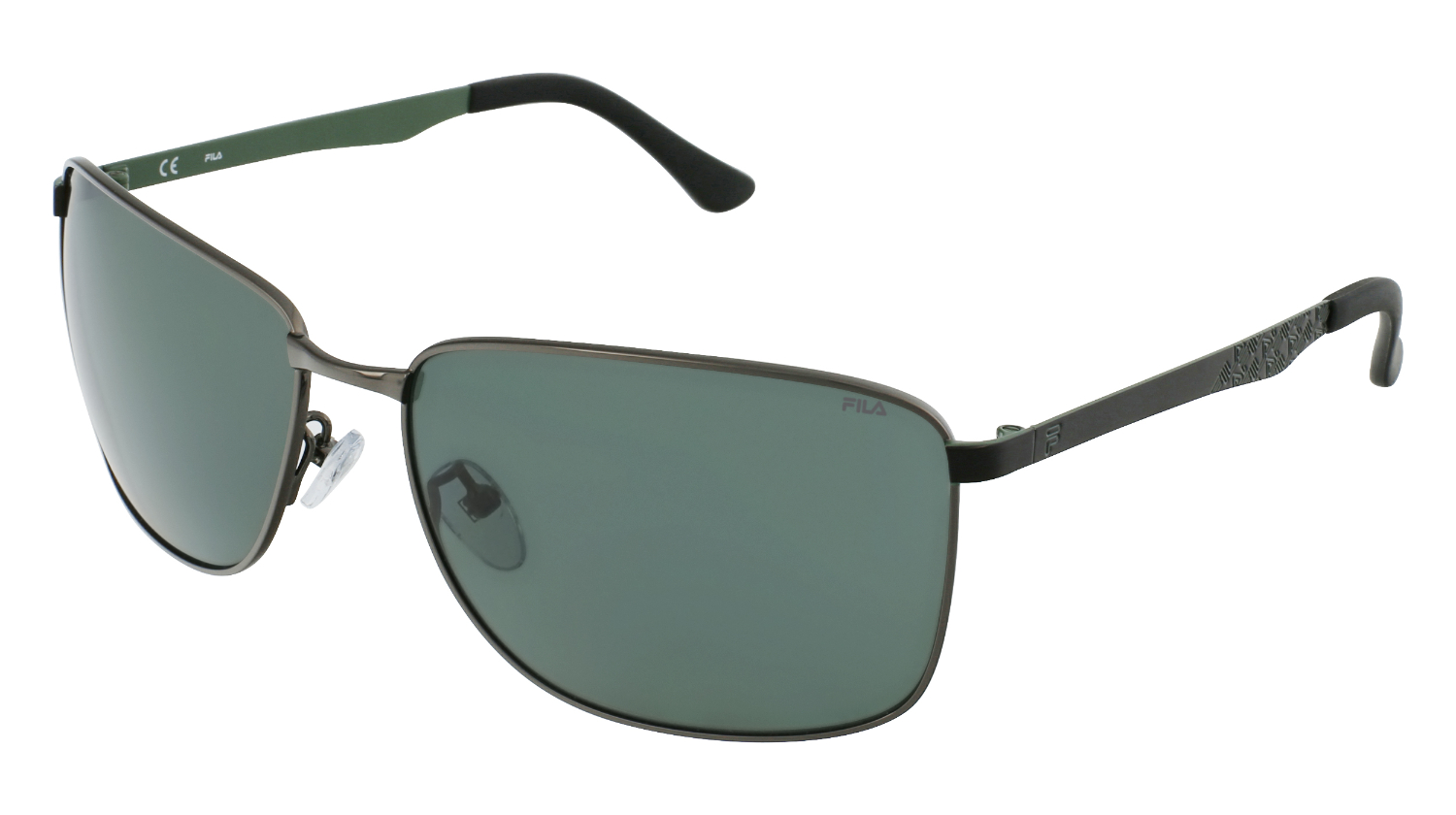 Солнцезащитные очки мужские FILA SFI005 зеленые
