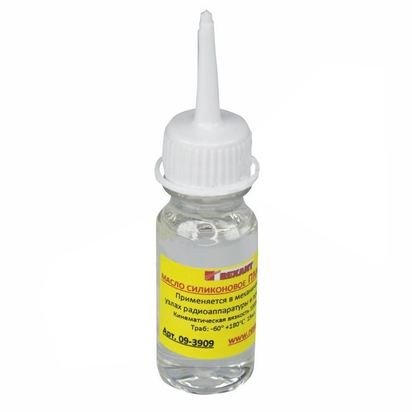 Силиконовое масло Rexant ПМС-1000 09-3909 15 мл силиконовое масло для резиновых уплотнителей molecules 335 мл