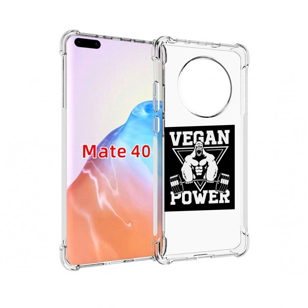 

Чехол MyPads Tocco для Huawei Mate 40 сила-вегана, Прозрачный, Tocco