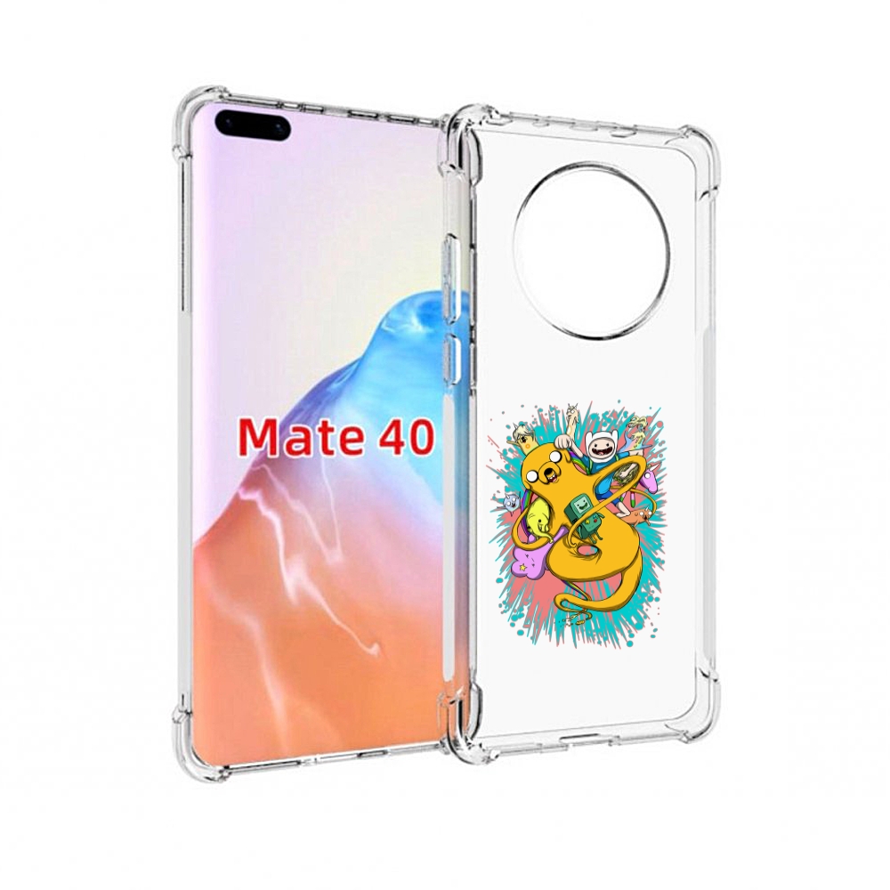 Чехол MyPads Tocco для Huawei Mate 40 время приключений рисунок