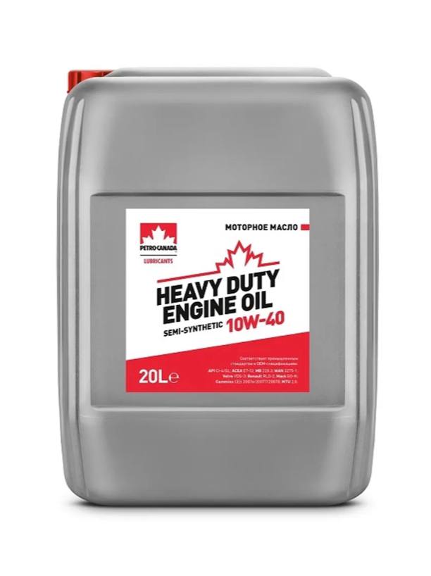 

Моторное масло Petro-Canada Heavy Duty Engine Oil Semi-Synthetic 10W-40, 20 л