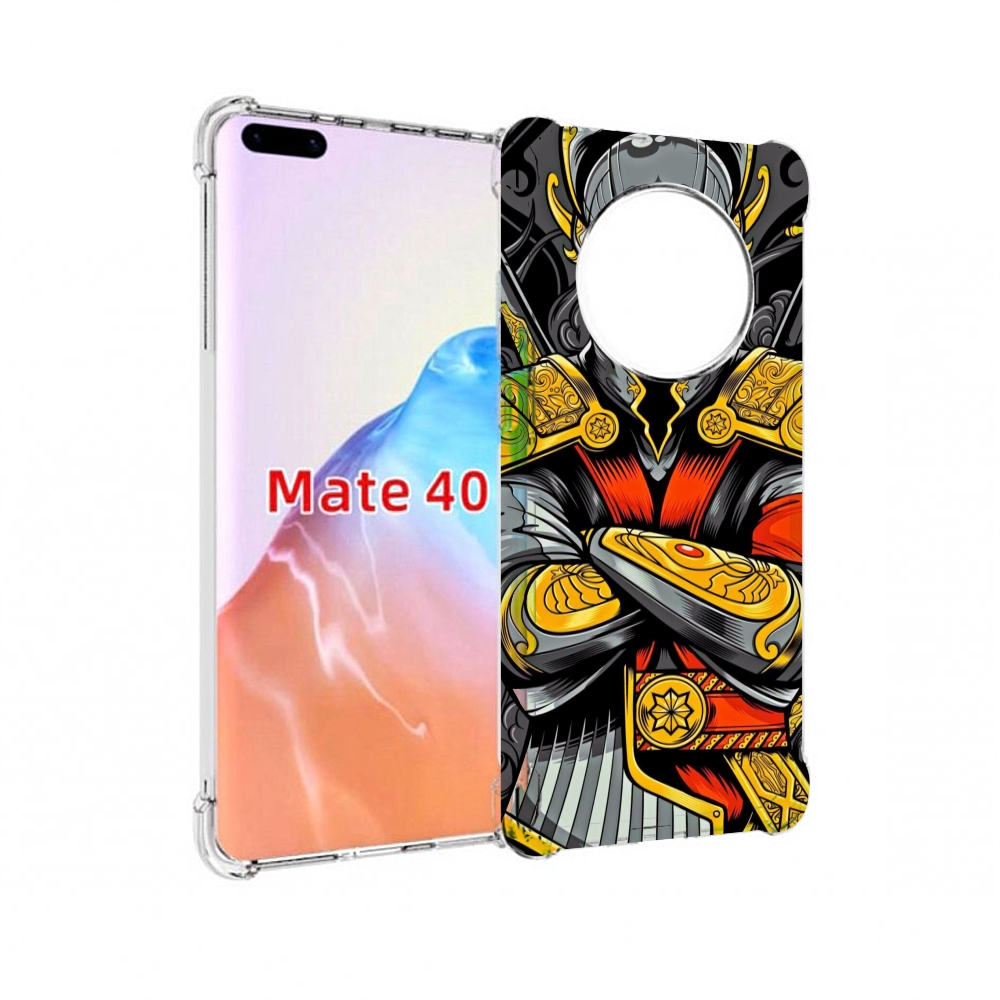 

Чехол MyPads Tocco для Huawei Mate 40 самурай, Прозрачный, Tocco