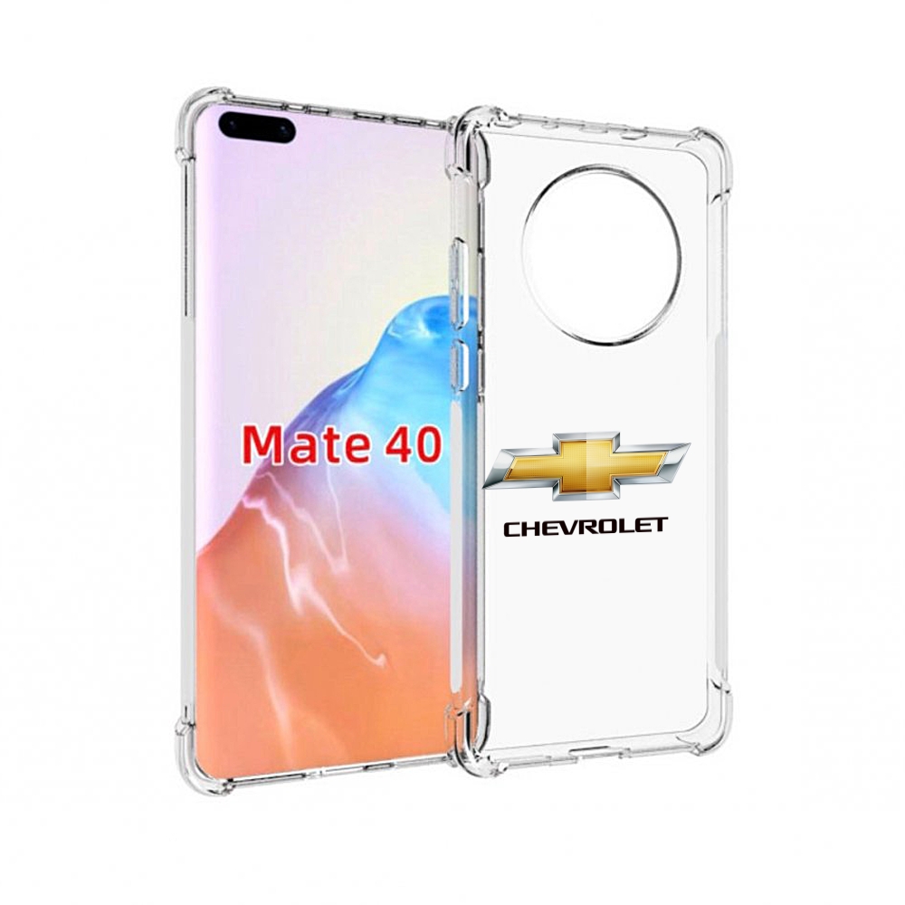 

Чехол MyPads Tocco для Huawei Mate 40 сhevrolet-3 мужской, Прозрачный, Tocco