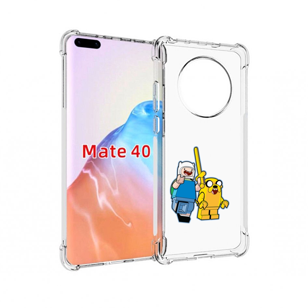 

Чехол MyPads Tocco для Huawei Mate 40 время приключений лего, Прозрачный, Tocco
