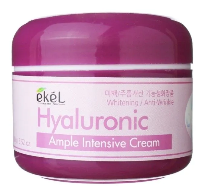 Крем для лица EKEL Ample Intensive Cream Hyaluronic Acid, 110 гр.