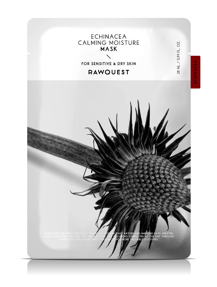 

Увлажняющая маска Rawquest Echinacea Calming Moisture Mask, 28 мл.