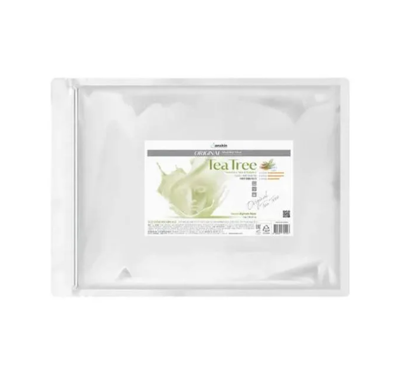 Альгинатная маска Anskin Tea Tree Modeling Mask, 1 кг inoface vitamin modeling cup pack маска альгинатная с витамином с 200 г