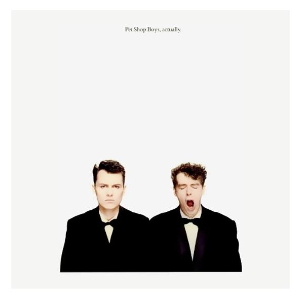 

Pet Shop Boys Actually LP, Actually