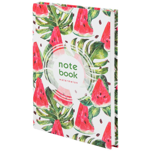 

Блокнот А5, 80 л., твердый, клетка, Staff, Juicy, 111605, 5 шт