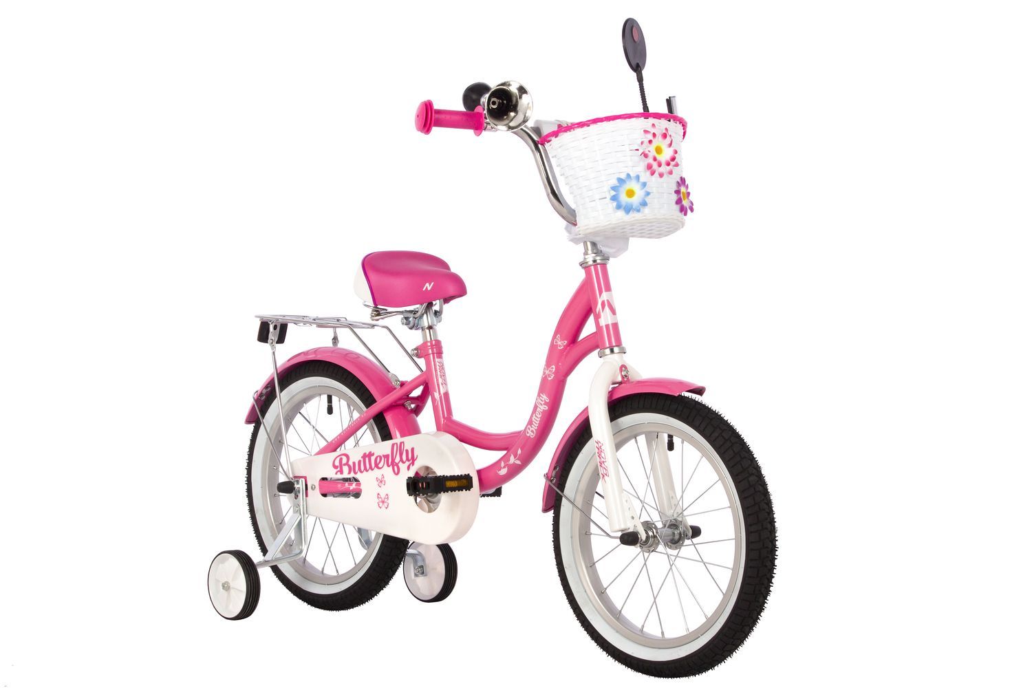 

Велосипед для малышей NOVATRACK 167BUTTERFLY.PN23 розовый, 167BUTTERFLY.PN23 розовый