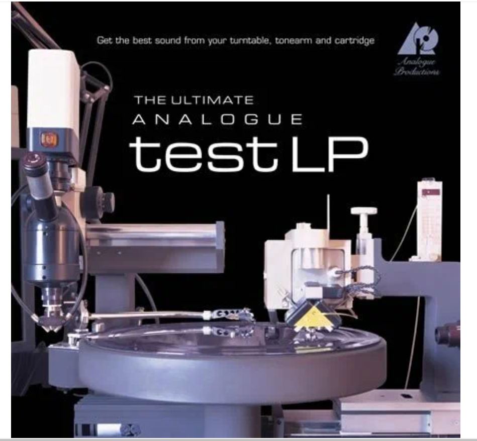 The Ultimate Analogue Test The Ultimate Analogue Test Limited Edition LP