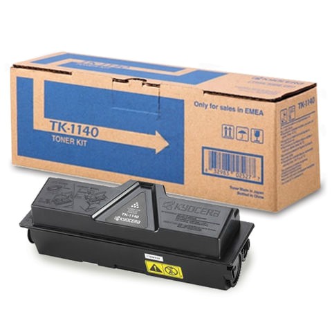 

Тонер-картридж для лазерного принтера Kyocera TK-1140, Black, оригинал 1T02ML0NLC, Черный