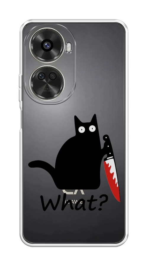 

Чехол на Huawei Nova 11 SE "Котик с ножом", 6122650-1