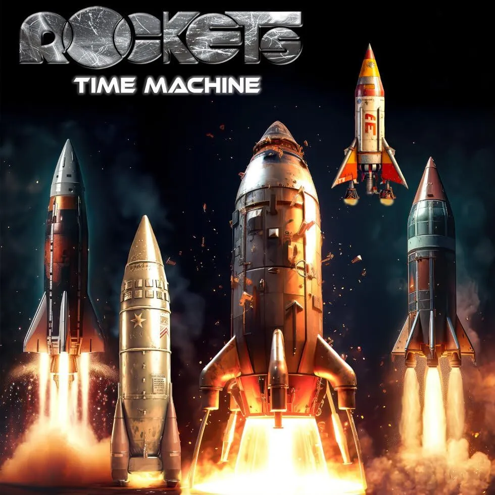 Rockets Time Machine - Blue LP