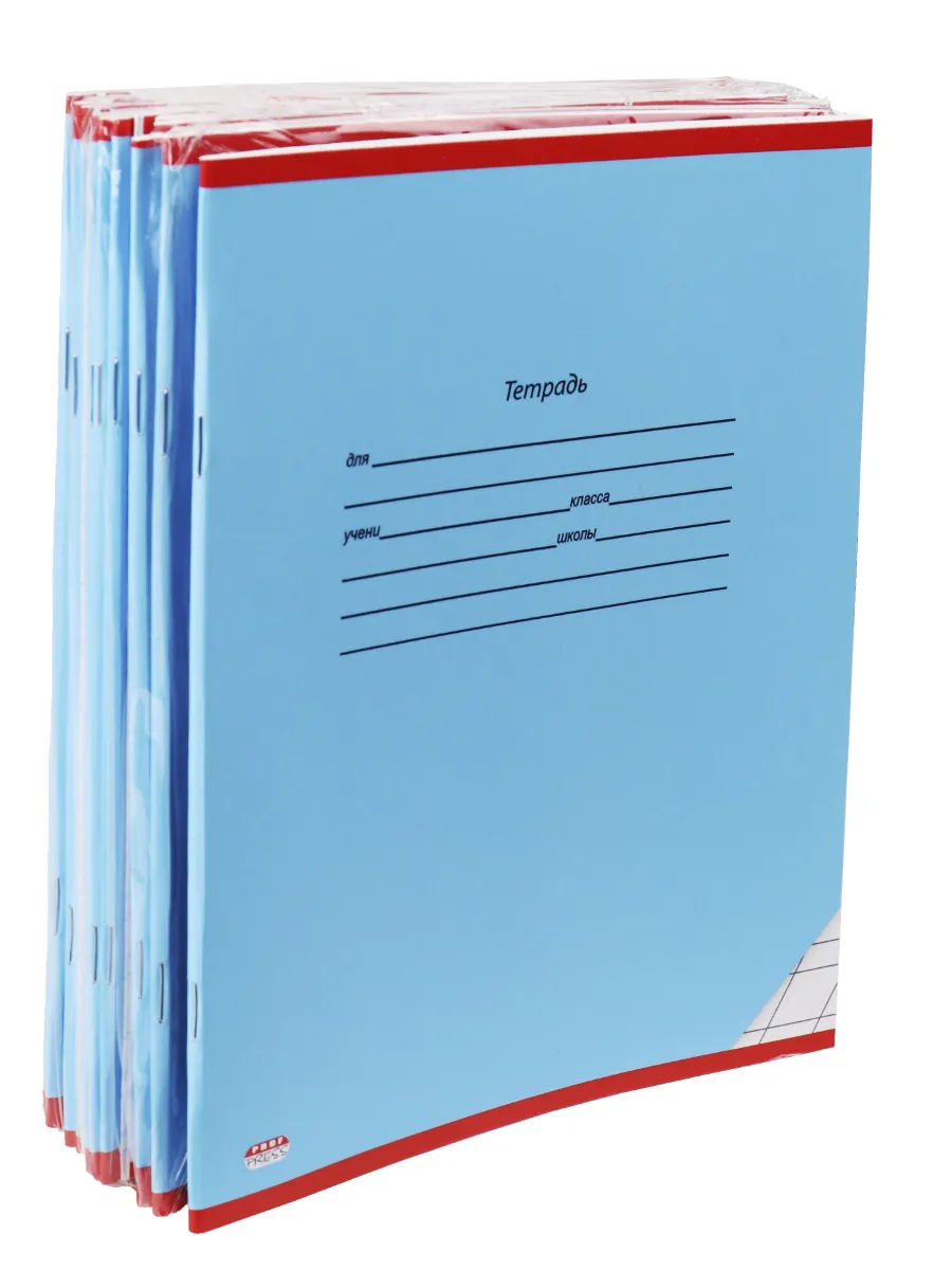 

Тетрадь ProfPress 12-9172 Классика голубая косая линия, 12 листов 25 штук, 12-9172