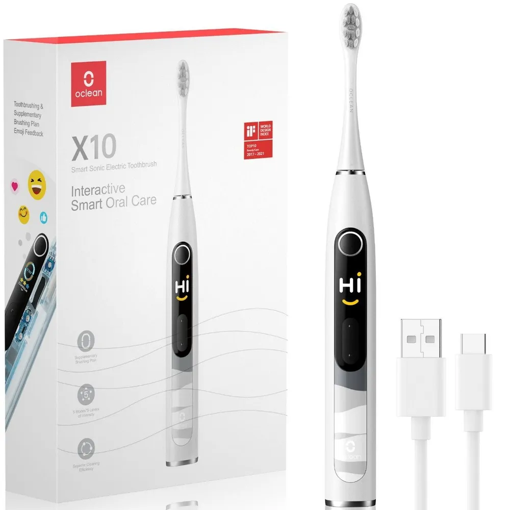 

Электрическая зубная щетка Oclean X 10 R3100 серый, X 10 R3100