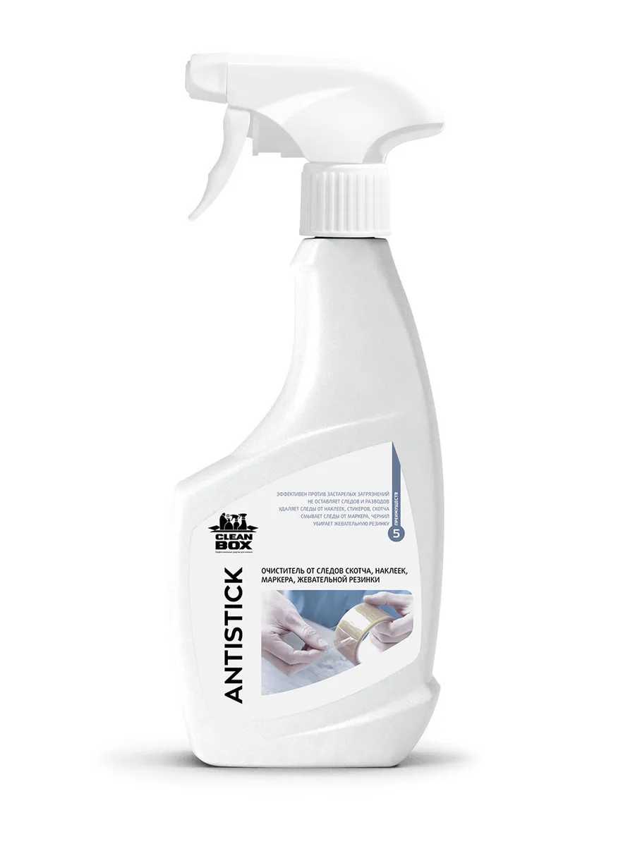 фото Очиститель липкого слоя cleanbox antistick 0,5 л clean box