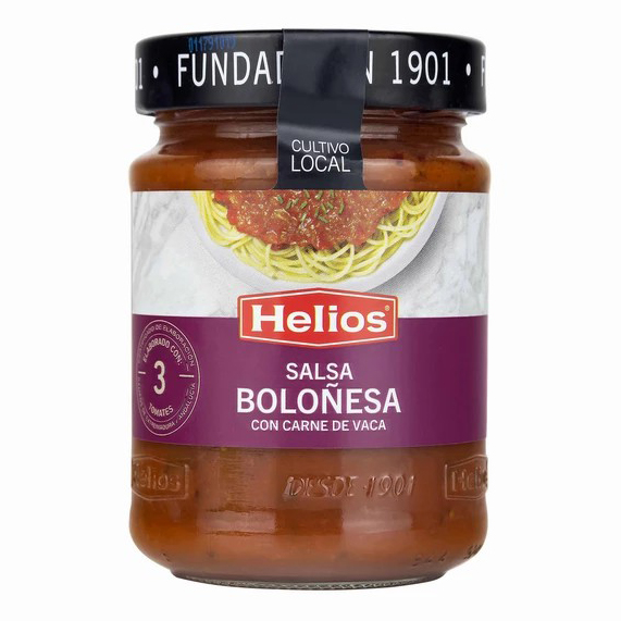 Соус Helios Salsa Bolonesa томатный с говядиной 300 г 718₽