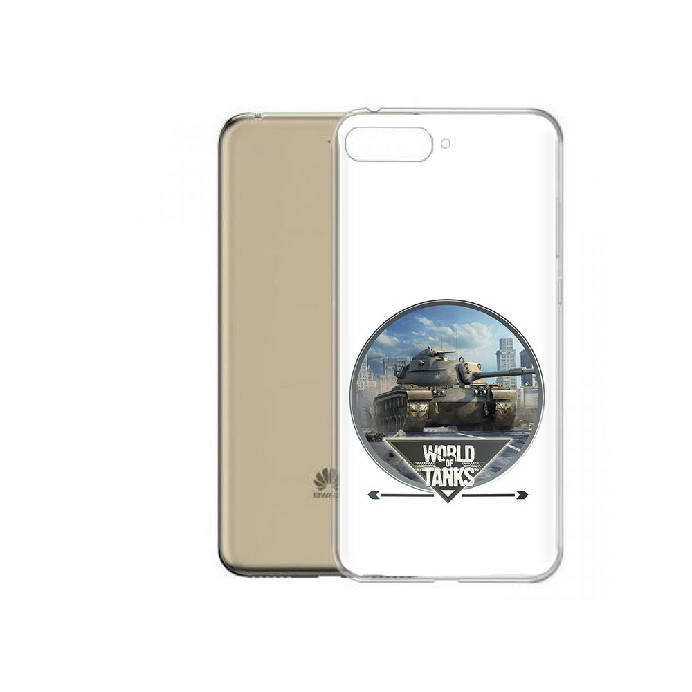 

Чехол MyPads Tocco для Honor 7A Pro Мир танков (PT114064.46.119), Прозрачный, Tocco