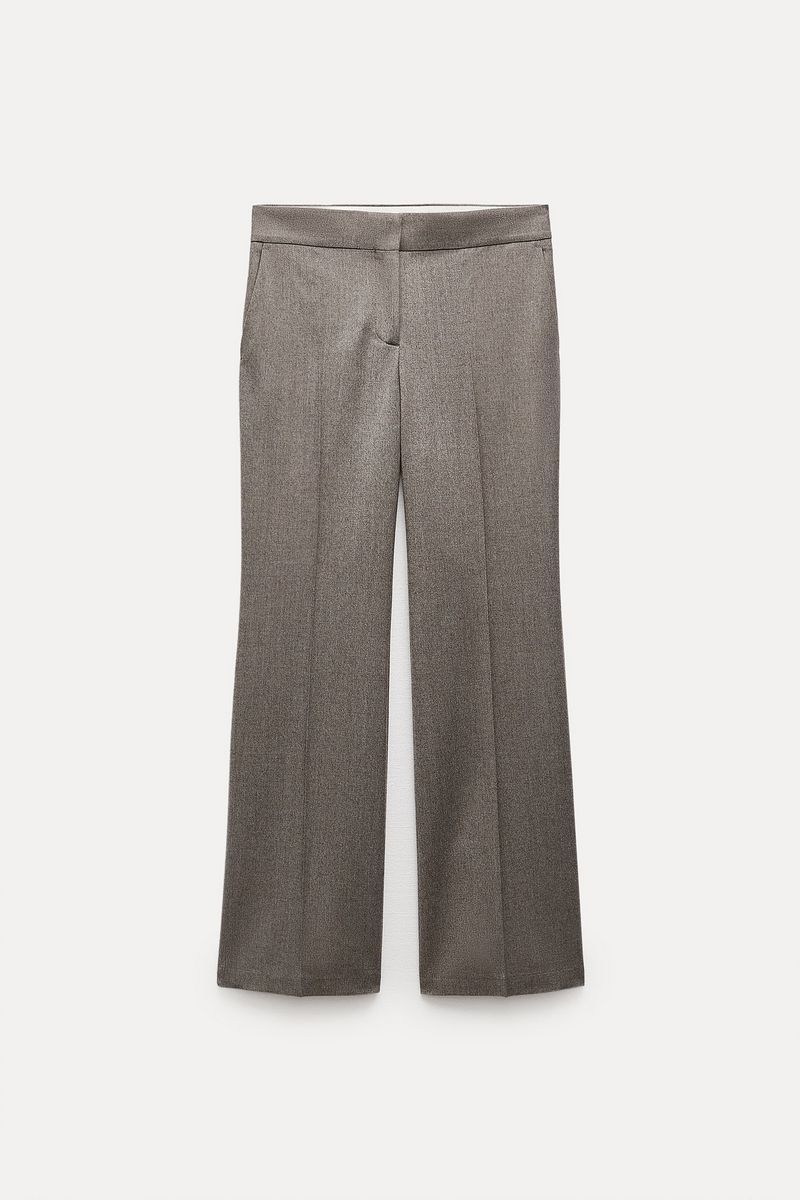 

Брюки женские ZARA 02202425 бежевые XS, Бежевый, 02202425