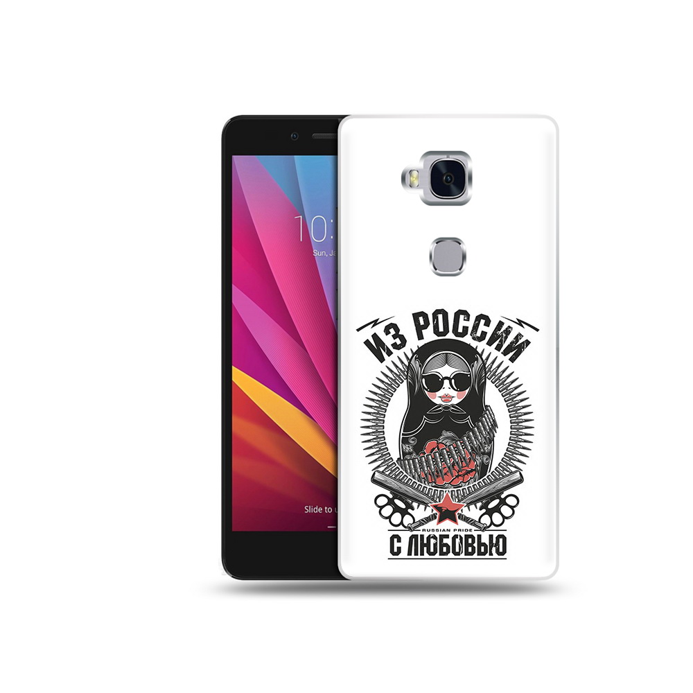 

Чехол MyPads Tocco для Honor 5X Из России с любовью (PT24996.45.91), Прозрачный, Tocco