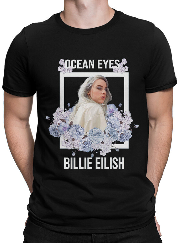 фото Футболка мужская design heroes billie eilish черная xs