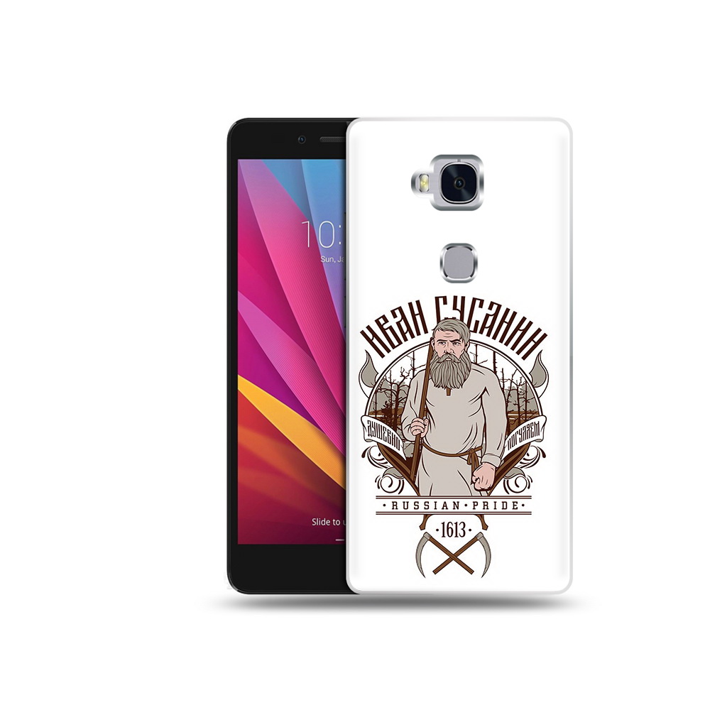 

Чехол MyPads Tocco для Honor 5X Иван Сусанин (PT24996.45.90), Прозрачный, Tocco