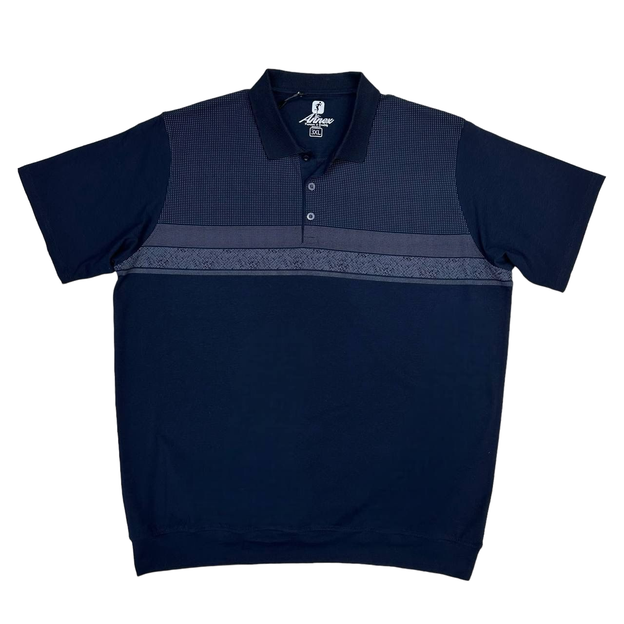 Футболка мужская Annex 134994 синяя 6XL