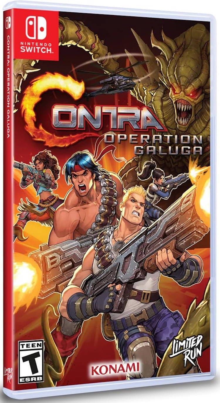 Игра Contra Operation Galuga Nintendo Switch русские субтитры 8890₽