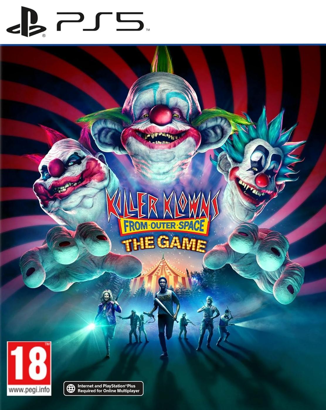 Игра Killer Klowns from Outer Space (PlayStation 5, полностью на иностранном языке)