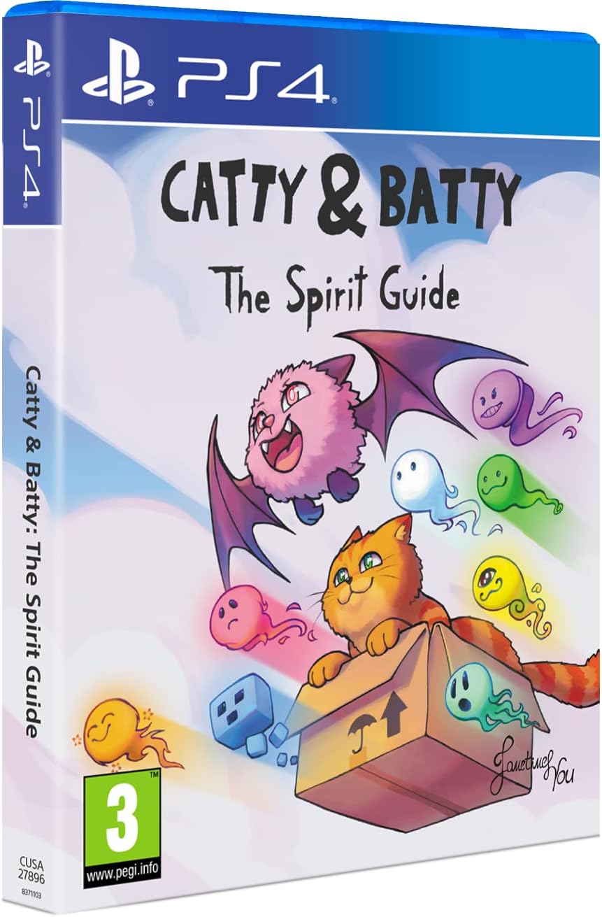 

Игра Catty & Batty: The Spirit Guide (PlayStation 4, полностью на иностранном языке), Catty & Batty: The Spirit Guide