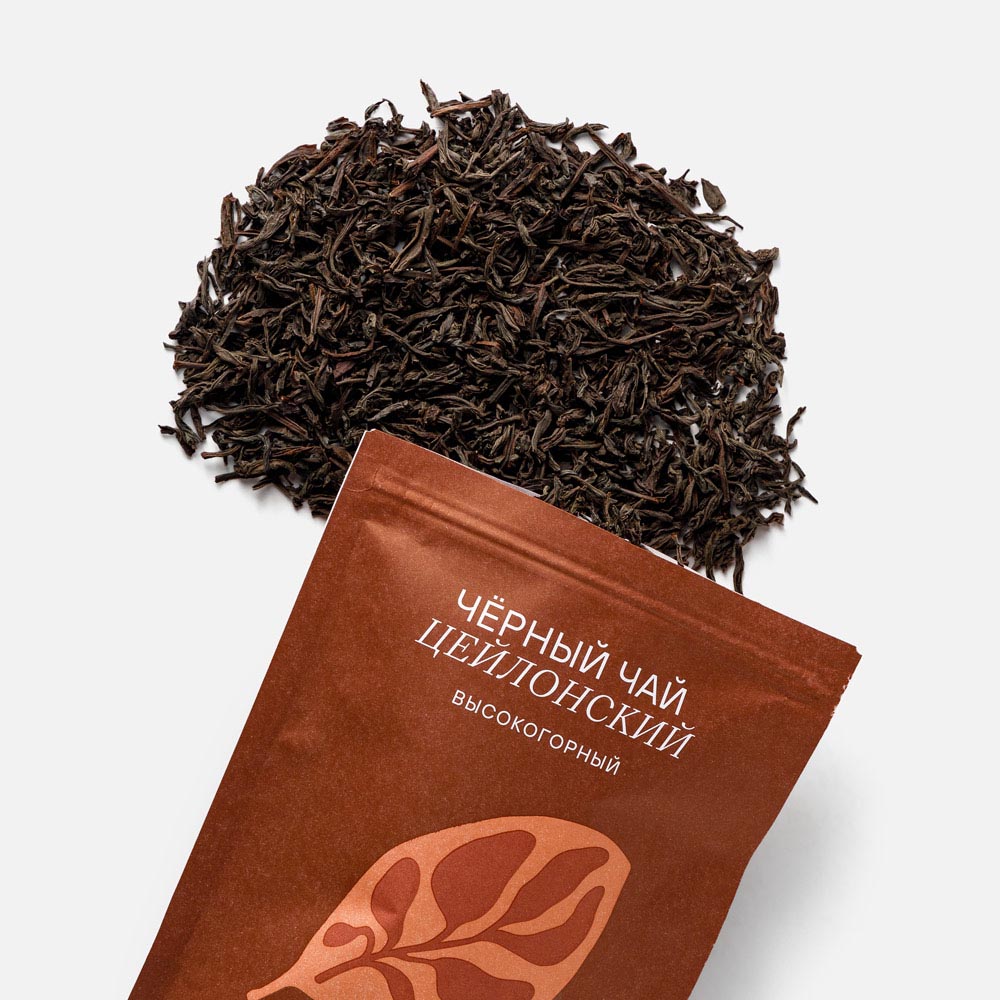 Чай Самокат | черный, цейлонский высокогорный, 80 г