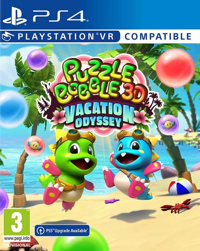 Игра Puzzle Bobble 3D Vacation Odyssey PlayStation 4 полностью на иностранном языке 6790₽